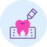 Root Canal Vector Icon