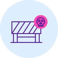 Danger Ahead Vector Icon