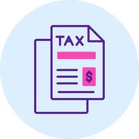 Tax Vector Icon