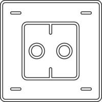 Electric Socket Vector Icon