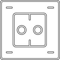 Electric Socket Vector Icon