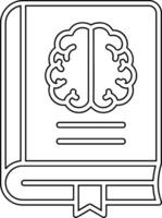 Neurology Book Vector Icon