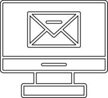 icono de vector de correo electrónico