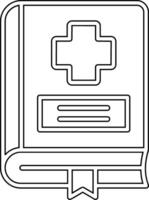 Medical Book Vector Icon