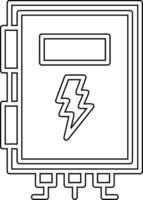 High Voltage Box Vector Icon