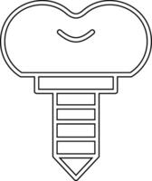 Dental Implant Vector Icon