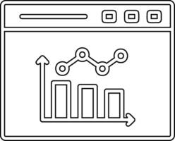 Bar Chart Vector Icon