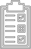 Checklist Vector Icon