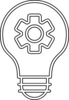 Light Bulb Vector Icon