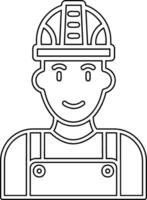 Factory Worker Vector Icon