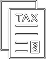 Tax File Vector Icon