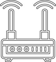 Wifi Router Vector Icon