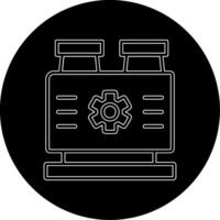 Factory Machine Vector Icon