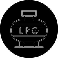 Liquefied Petroleum Gas Vector Icon