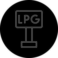 Liquefied Petroleum Gas Vector Icon