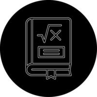 Maths Book Vector Icon