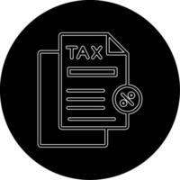 Tax Discount Vector Icon