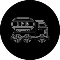 Gas Truck Vector Icon