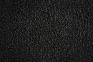 Macro background made of black leather texture. photo