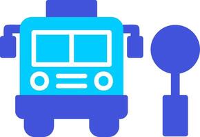 Bus Stop Vector Icon