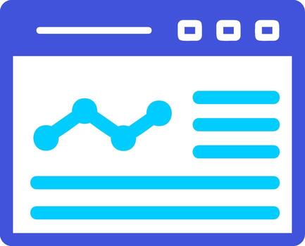 icono de vector de gráficos