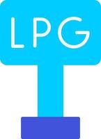 Liquefied Petroleum Gas Vector Icon