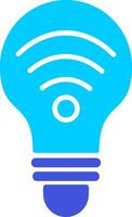 Smart Bulb Vector Icon