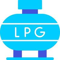 Liquefied Petroleum Gas Vector Icon