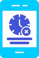 No Time Vector Icon