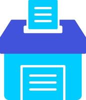 Voting Box Vector Icon