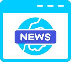 News Report Vector Icon