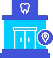 Clinic Location Vector Icon