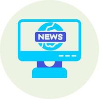 News Report Vector Icon