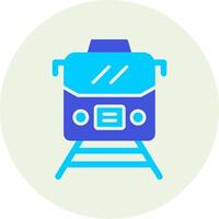 icono de vector de tren