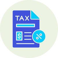 Tax Paperwork Vector Icon