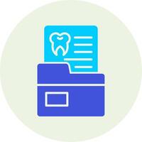 Dental Record Vector Icon