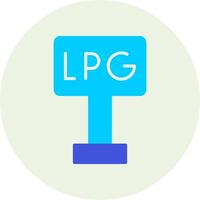 Liquefied Petroleum Gas Vector Icon