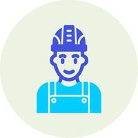 Factory Worker Vector Icon