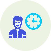 Work Time Vector Icon