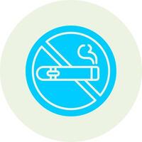 ningún icono de vector de cigarro