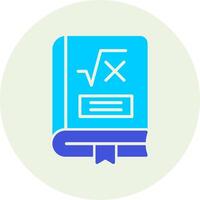 Maths Book Vector Icon