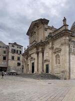 the church  in dubrovnik, croatia photo