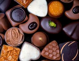 assortment of chocolates photo