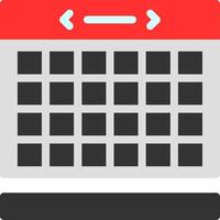 Calendar Flat Icon vector