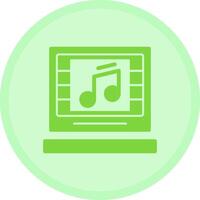 Music Multicolor Circle Icon vector