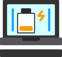 Battery Flat Icon vector