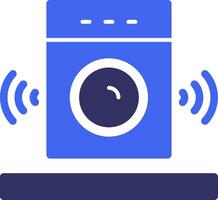 Speaker Solid Two Color Icon vector