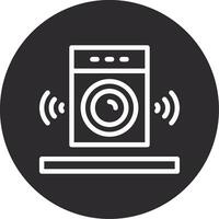 Speaker Inverted Icon vector