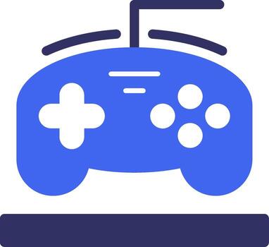 Game controller Solid Two Color Icon vector