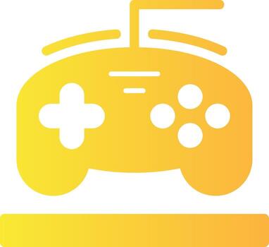 Game controller Solid Multi Gradient Icon vector